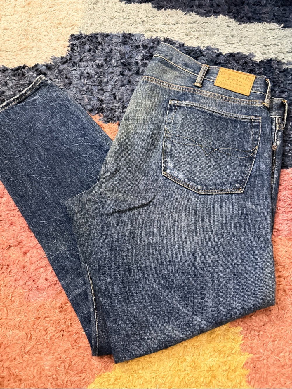 Polo by Ralph Lauren Men’s Blue Denim Jeans
